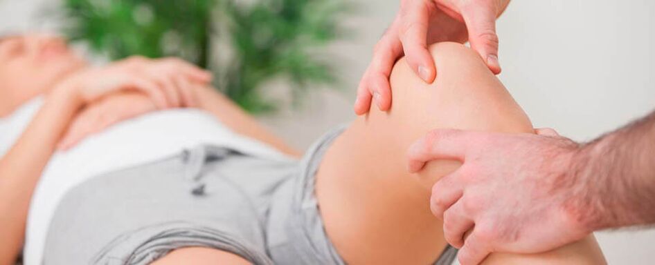 massage knee pain