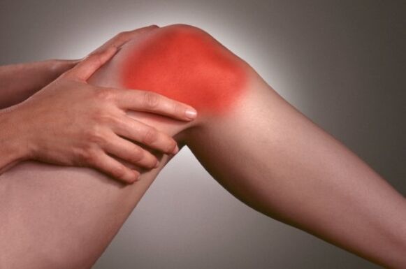 Knee self-massage for joint pain during pregnancy.